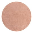 thumbnail image 2 of Unique Loom Everyday Shag Collection Area Rug - Solid (10' 2" Round Rose Pink), 2 of 5