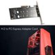 thumbnail image 3 of Adaptador PCIe dual M.2, M2 SSD Nvme (tecla M) o Sata (tecla B) 22110 2280 2260 2242 2230 a PCI-E 3.0 X, 3 of 5