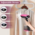 thumbnail image 5 of Steamer for Clothes Handheld Clothes Steamer 1300W Portable Garment Steamer Auto Shut-off 20-Second  Heat-up with Adjustable Steam 12.34oz Detachable Water  for  Office Travel, 5 of 7