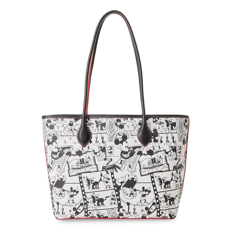 New Sleek Black Mickey Mouse Loungefly Satchel Available at Walt