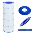 thumbnail image 5 of CRYSPOOL Pool Filter Compatible with PA120, Unicel C-8412, Filbur FC-1293, Hayward C1200, CX1200RE, Waterway Clearwater II, Pro Clean 125,120 Sq. Ft, 2 pack, 5 of 6