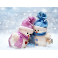 thumbnail image 3 of Cuadros Decorativos 5D bricolaje taladro redondo completo diamante pintura muñeco de nieve Kit decoración del hogar arte artesanía Likrtyny embutido en tela, 3 of 9