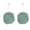 green, variant on 2 Pack Chenille Hand towel, Decorative Kitchen Hanging Fuzzy Towels Set Gadgets for Bathroom