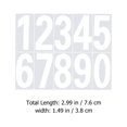 thumbnail image 3 of KAKOWELY 2pcs Self Adhesive Number Stickers Reflective Decals Mailbox Number Stickers,3.94"X1.97"(LxW), 3 of 5