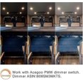 thumbnail image 5 of Motorhome Boat 12v 4 X Led Luces de techo empotradas, 3w 3200k Regulable Full Aluminio Downlights Afortunado Sencillez, 5 of 5
