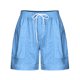 thumbnail image 3 of Pantalones Cortos Sueltos para Mujeres Ilustración de Moda de Verano Encaje Hasta Bolsillo Elástico Pantalones Cortos Casuales, 3 of 5