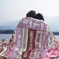 thumbnail image 3 of 70th Birthday Gifts for Women Men, 70th Birthday Throw Blankets 50x60 Inch 70th Birthday Gifts Ideal for Her Him, 1954 Bed Blanket Gift for Parents Husband Wife, 3 of 5