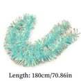 thumbnail image 3 of Christmas Color Strips Holiday Decorations Tree Tinsel Ribbon with for Xmas Decoration DIY Craft,70.86IN, 3 of 4