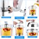 thumbnail image 4 of Yeshouse Dispensador de bebidas comercial de acero inoxidable de 4.2 galones, con núcleo de hielo, grifo antigoteo, soporte y bandeja, ideal para eventos y bodas, 4 of 6