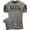 T-Shirt Warm Grey Branded, variant on Gymish Being A Man Is Necessary Workout T-Shirt for Men – Funny Gym Shirt, Lifting Tee, Deadlift Shirt, Men’s Athletic Wear