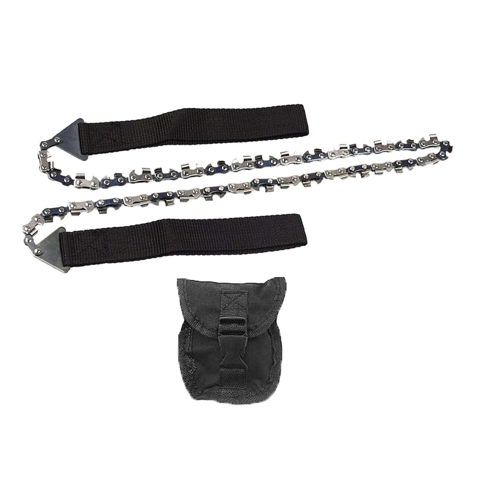 Scie à Main Pliante, Noire, Légère, Ergonomique, Pour Chasse Et Forêt, Neuve