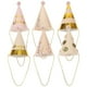 thumbnail image 2 of KAKOWELY 6 piezas adorables sombreros de cumpleaños para niños, regalos de fiesta de cumpleaños, accesorios para el cabello, 2 of 4