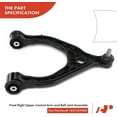 thumbnail image 6 of A-Premium Front Right Passenger Upper Control Arm Compatible with Tesla X 2016 2017 2018 2019 2020 2021, 6 of 9