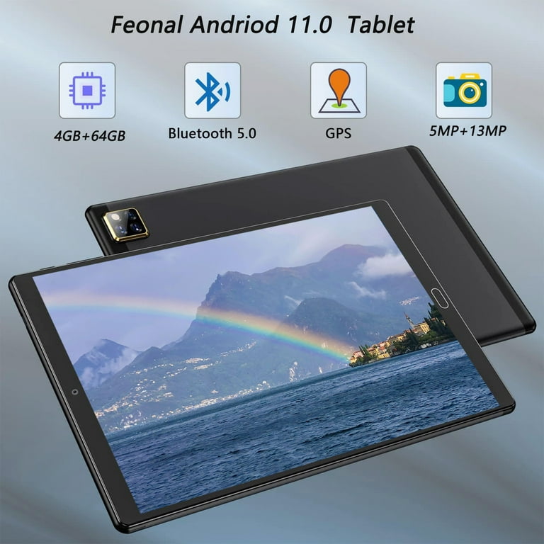  Tablet 10 inch Android 11 Tablet, 64GB ROM + 4GB RAM