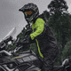 thumbnail image 2 of Impermeable dividido para montar en motocicleta, cinturón reflectante para exteriores, impermeable con luz de advertencia, cubierta de zapatos oculta mejorada, 2 of 5