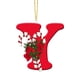 thumbnail image 2 of Xihbxyly Adornos de Letras para Árbol de Navidad, Colgante con 26 Letras Del Alfabeto, Decoración Personalizada Diy, Material Acrílico, Resistente y Ligero, Multiusos, Ideal para El Hogar y La Oficin, 2 of 3