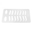 thumbnail image 3 of Plantillas reutilizables y flexibles para cejas y labios, ideales para tatuadores y principiantes en belleza., 3 of 14