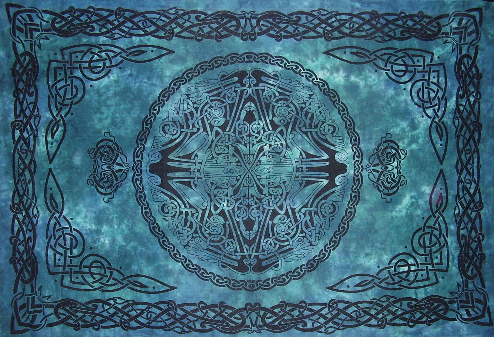 celtic tapestry wall hanging