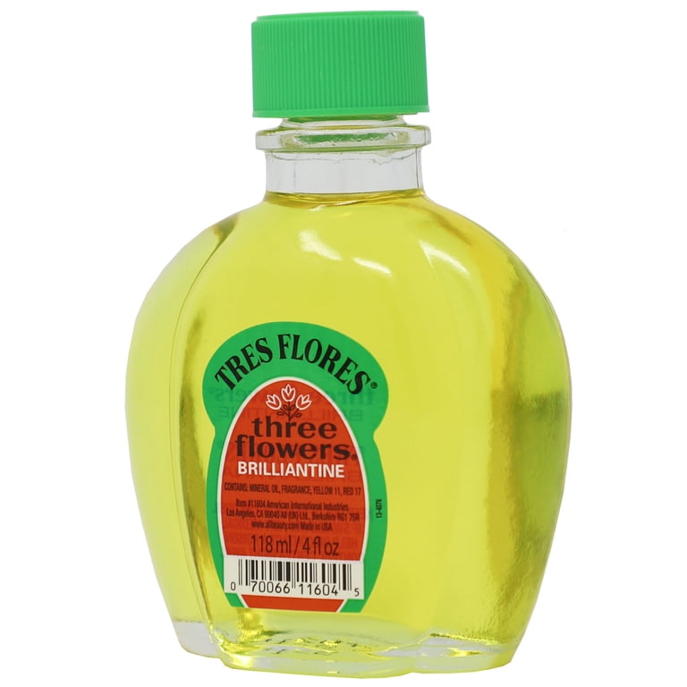 Three Flowers Brilliantine Styling Oil, 2 Pack, 4 fl oz Each photo 5