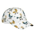 thumbnail image 3 of Fotbe Farm Roosters Baseball Cap, Farm Roosters Print Dad Hat,Outdoor Hat,Adjustable Sports Cap, Perfect For Activities, 3 of 9