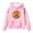 Pink, variant on Tween Girls Hoodies Sweatshirts Kids Long Sleeve Pullover With Cute Capybara Print Front Pocket Clothes Red Size 10-11T