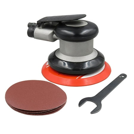 

Pneumatic Air Random Al Metal Sander Grinder Polisher Palm Sander 5