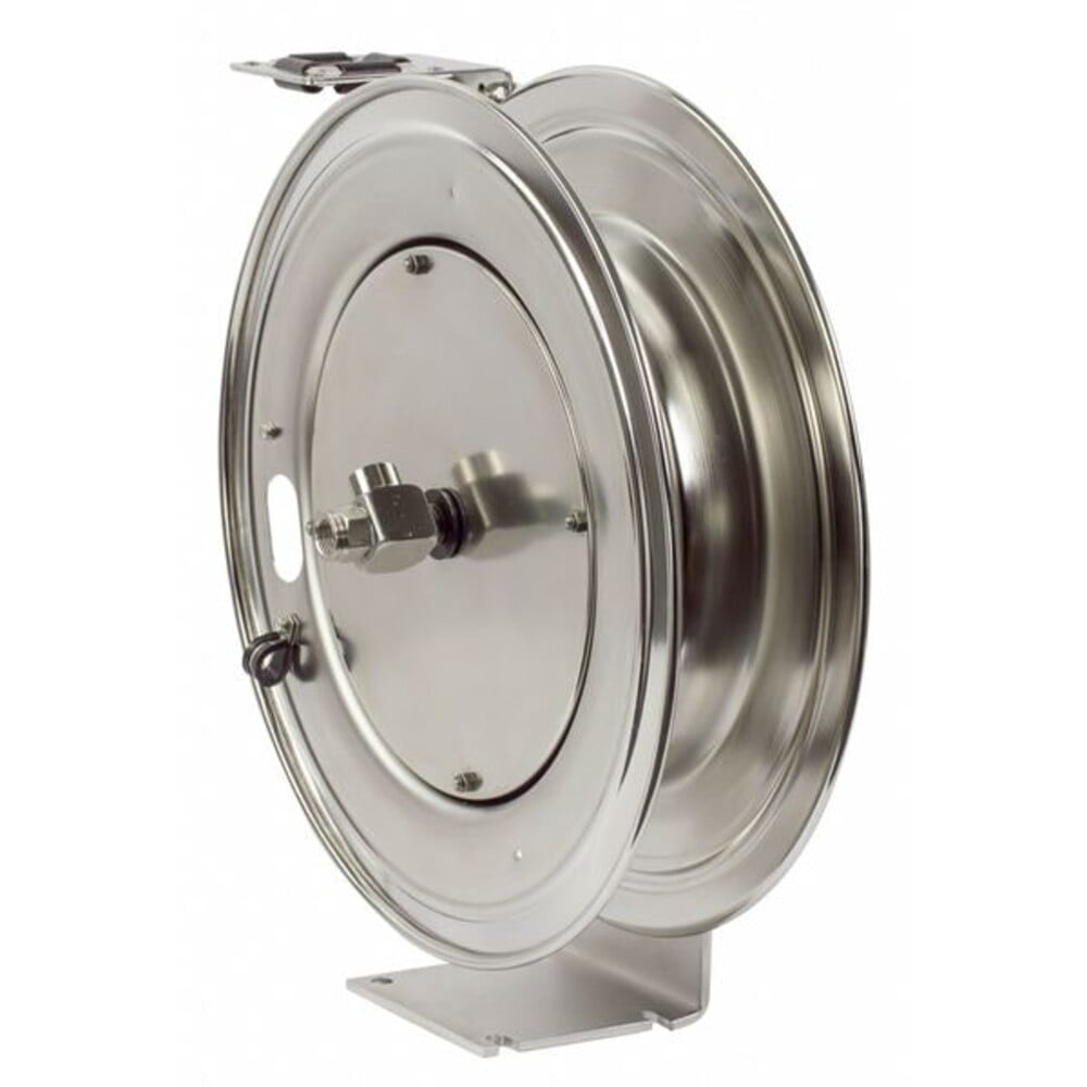 COXREELS MPL-N-350-SS Coxreels 3/8" x 50 ft. Spring Return Hose Reel, Max 3000