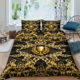 thumbnail image 1 of Home Bedding Cover Set Luxury Pattern Duvet Cover Quilt Cover Set Bed Gift Designable,Queen (90"x90"), 1 of 5