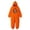 Z20-Orange, variant on LILIYA Pumpkin Onesie for Women Adult Halloween Jumpsuit Long Sleeve Hooded Pajamas Plush Long Sleeve Flannel Loungewear