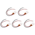 thumbnail image 4 of PTC Heater Plate Constant Temperature Aluminum Shell 220℃ Thermostat Heating Element with Red Black Wire 5pcs 36V, 4 of 8