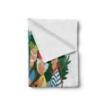 thumbnail image 2 of Retirement Party Soft Flannel Fleece Throw Blanket, Group of Seniors with a Young Dancer Doing Line Dance During Holiday, Cozy Plush for Indoor and Outdoor Use, 60" x 80", Multicolor, by Ambesonne, 2 of 6