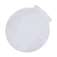 thumbnail image 1 of Pantalla Satco de repuesto con forma de globo de vidrio blanco de 15 cm, 8,25 cm, ajustadora, 1 of 1