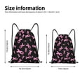 thumbnail image 2 of Fotbe Breast Cancer Awareness Bolsa Mochila con Cordón Estampada, Bolsa de Gimnasio Deportiva, Bolsa Cinch, Bolsa con Cordón para Hombres y Mujeres-Small, 2 of 6