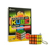 KickFire Mini Kube Keychain | Perfect Magic Puzzle Cube for Keychains & Toy Collections | Great Color Cube Game to Accessorize Keys, Hook to Backpacks, Bags & More
