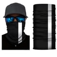 thumbnail image 3 of Greeniant Polaina de cuello reflectante, portátil, reutilizable, lavable, Color sólido, protección facial, motociclismo, viaje, bufanda de Ciclismo Negro, 3 of 6
