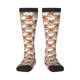 thumbnail image 1 of Fotbe Santa Claus bells Calcetas Divertidas Estampadas para Hombre y Mujer, Calcetas de Algodón hasta la Rodilla para Caminar, Correr, Enfermería y Embarazo, 1 of 6