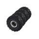 thumbnail image 1 of Juego de 4 ruedas y neumáticos RC para coche de orugas RC, neumáticos de goma, repuesto de actualización RC para coche de escalada RC FMS24 SCX24 1/24 Negro, 1 of 8