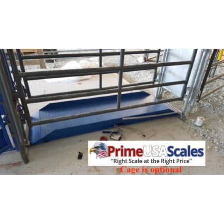 Acme Medical 5000 Scale - 5,000 LB x 1 LB Optima OP-929 Cattle Livestock Alleyway Scale 30