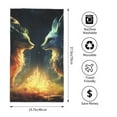 thumbnail image 2 of Fotbe Firefly Forest Fox Pattern Premium Towels , (27.5x16in) Lightweight and Highly Absorbent Quick Drying Microfiber Towel, Perfect for Daily Use, 2 of 6