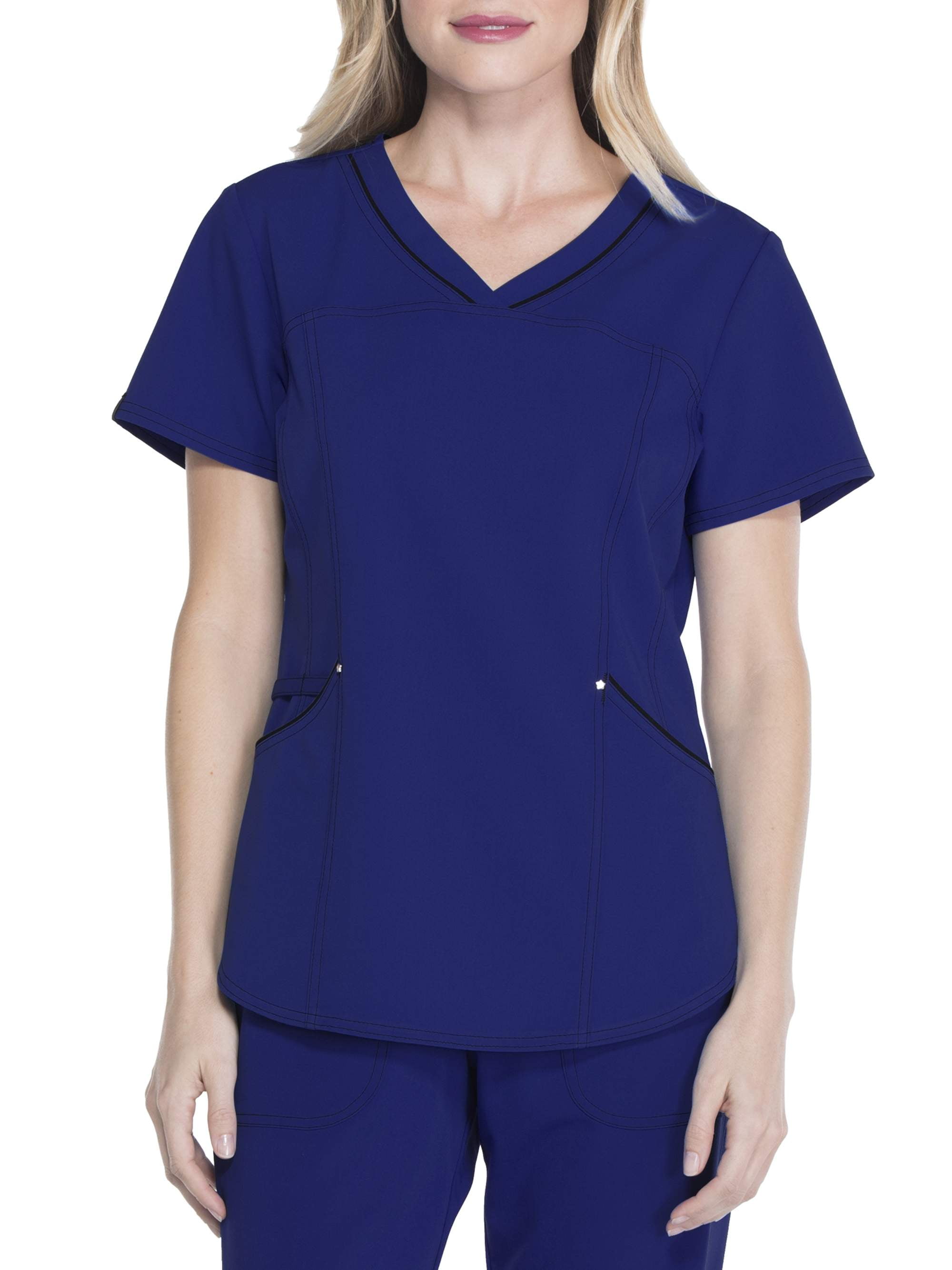 Scrubstar Women's Premium Collection Stretch Rayon Scrub Top
