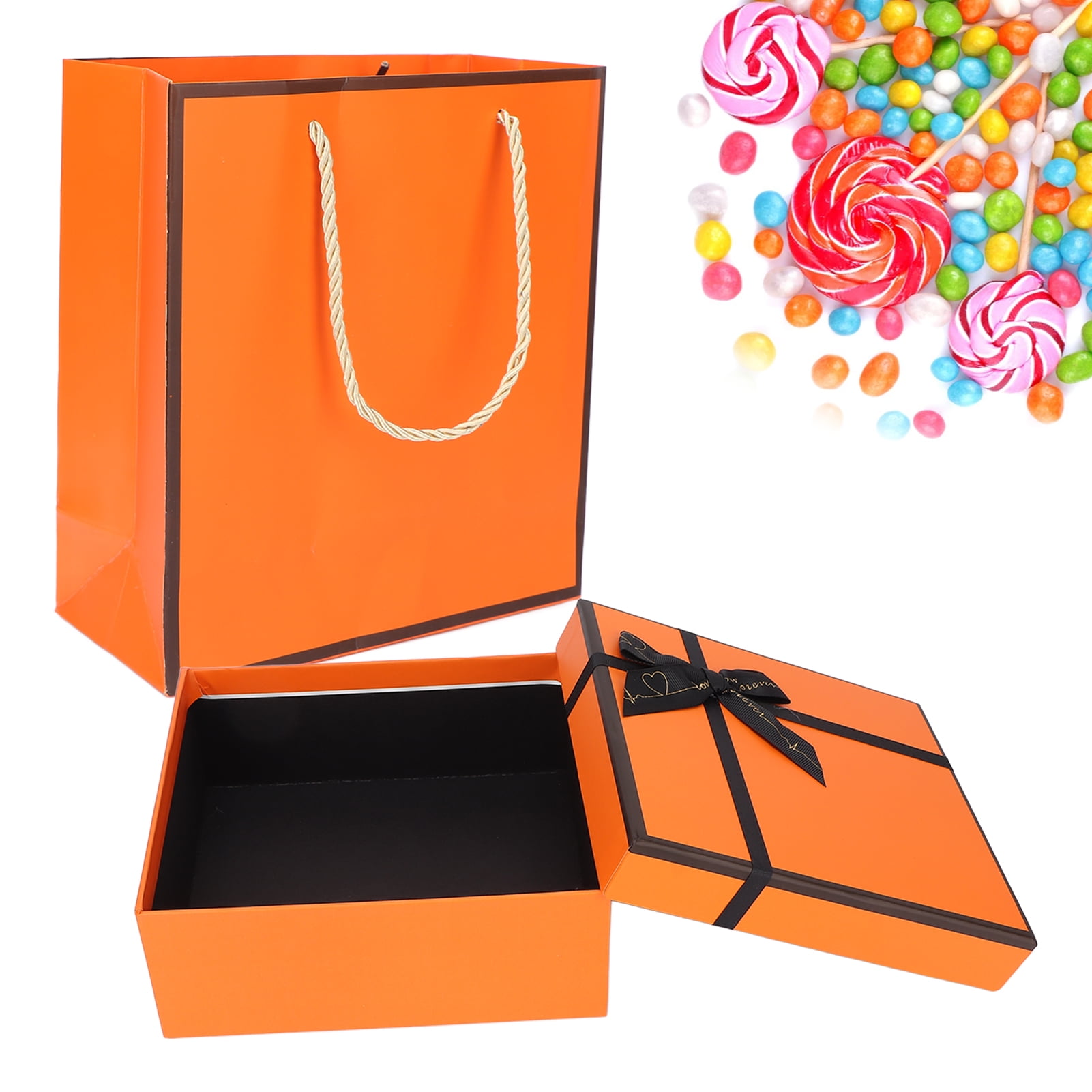 Orange Large Gift Boxes for sale