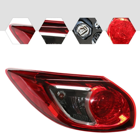Left Driver Side Outer Tail Light Rear Brake Lamp For 2013-2016 MAZDA CX-5