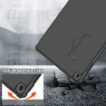 thumbnail image 5 of Allytech Slim Case for Lenovo Tab M10 10.1" Tablet Case 3rd Generation Model TB-328F, Ultra Thin Lightweight Auto Sleep Wake Protective Folding Kickstand Smart Cover Folio Flip Anti-scratch - Gray, 5 of 8