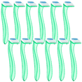 thumbnail image 1 of Er na 12 Pcs Rasoir Jetable Tondeuse pour Poils du Corps Rasoirs pour Femmes pour Rasage Tondeuses pour le Visage Sourcils pour Dames Plastique Femme Type T Femmes, 1 of 7