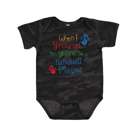 

Inktastic Handball Player Future Gift Baby Boy or Baby Girl Bodysuit