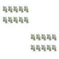 thumbnail image 2 of Cateissary 10 piezas de tallos de hojas de sauce falsos, hojas de plantas artificiales, de autoensamblaje para interiores y exteriores, arreglo tipo 2/gris oscuro 2Conjunto, 2 of 6