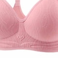 thumbnail image 4 of Ohufall Daily Bras for Women Large Size Adjustable Strap Bra Thin Gathered Seamless Underwear, 4 of 4