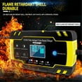 thumbnail image 4 of 12V/8A 24V/4A Smart Car Battery Charger Auto Trickle Charger for Truck AGM Marine, 4 of 8