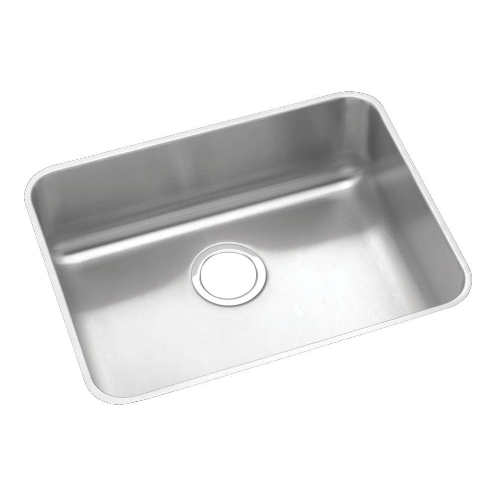 Elkay Lustertone Classic Stainless Steel, 23-1/2" x 18-1/4" x 5-3/8", Single Bowl Undermount ADA Sink
