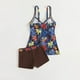 thumbnail image 4 of Bikini sólido con correa para mujer, Bikini con escote en V profundo, cómodo traje de baño dividido, traje de baño de dos piezas OAVQHLG3B Store lin121212, 4 of 4
